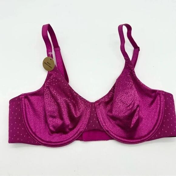 Wacoal 855303 Back Appeal Underwire Bra Size 34C B1304 - Picture 2 of 4